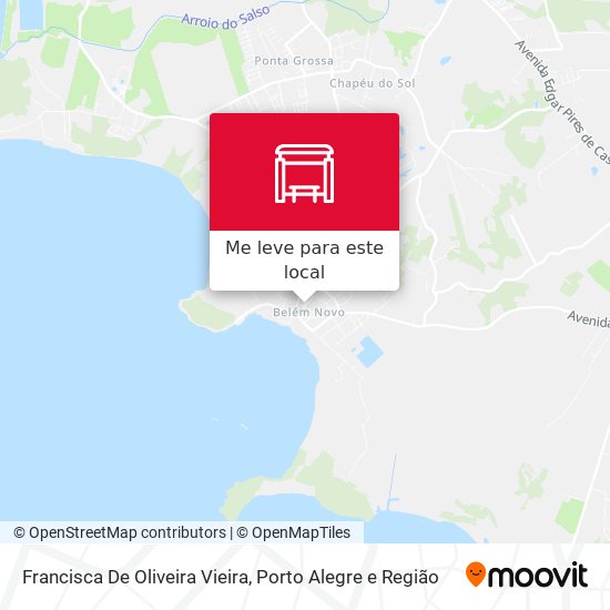 Francisca De Oliveira Vieira mapa