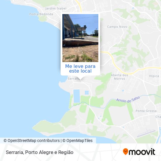Serraria mapa