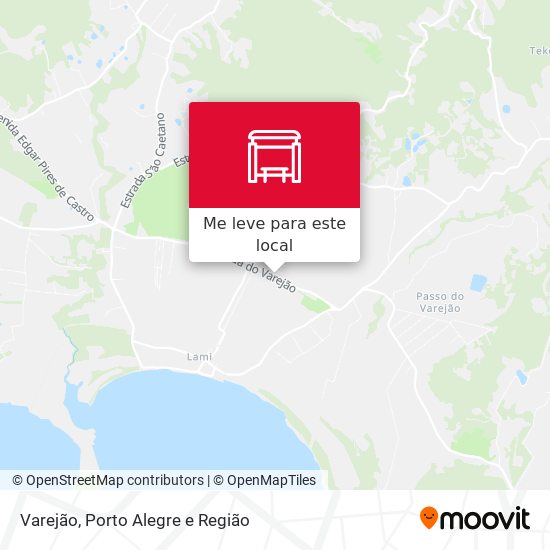 Varejão mapa