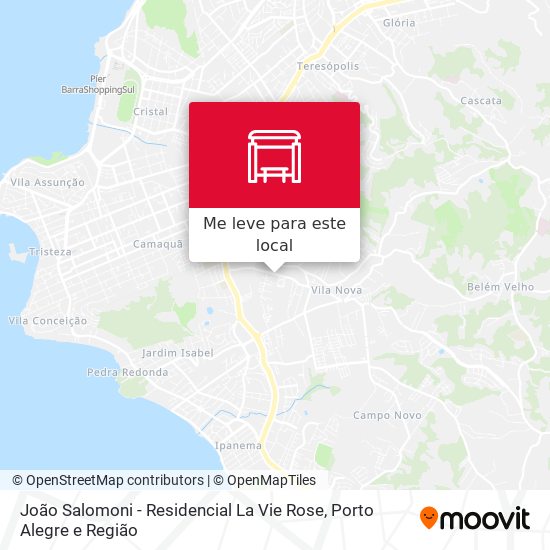 João Salomoni - Residencial La Vie Rose mapa