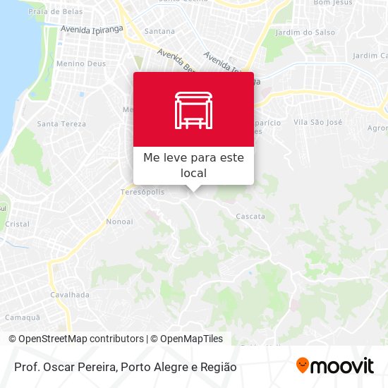 Prof. Oscar Pereira mapa