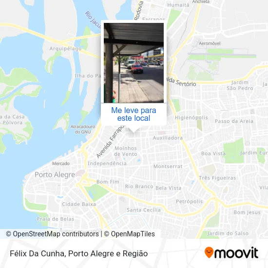 Félix Da Cunha mapa