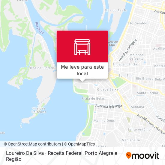 Loureiro Da Silva - Receita Federal mapa