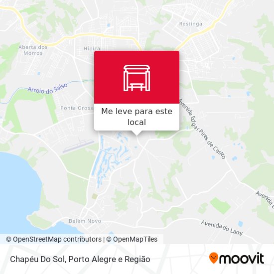 Chapéu Do Sol mapa