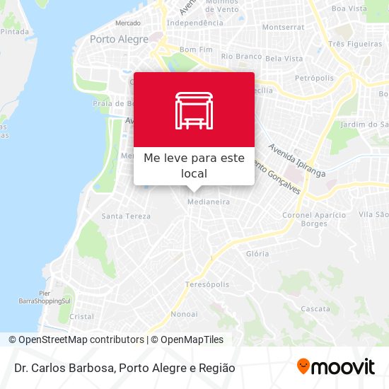 Dr. Carlos Barbosa mapa
