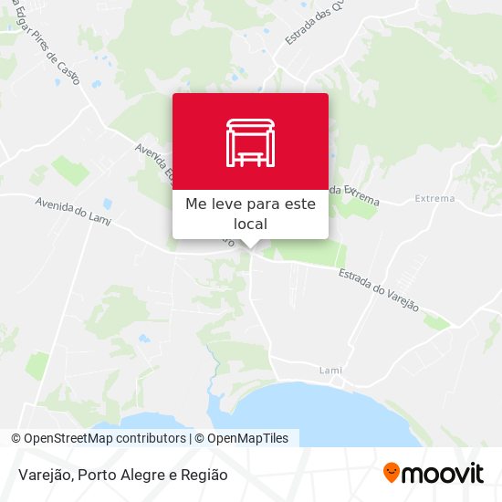 Varejão mapa