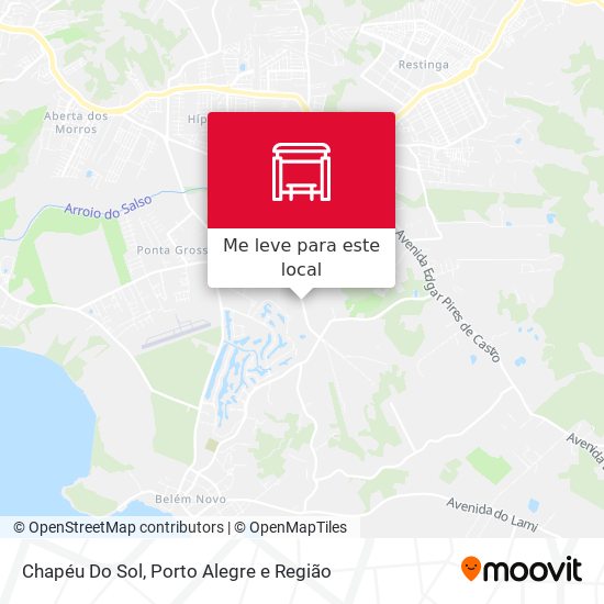 Chapéu Do Sol mapa