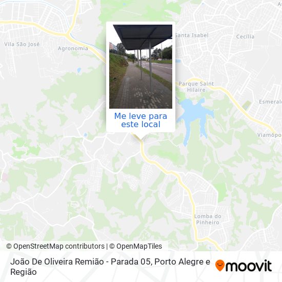 João De Oliveira Remião - Parada 05 mapa