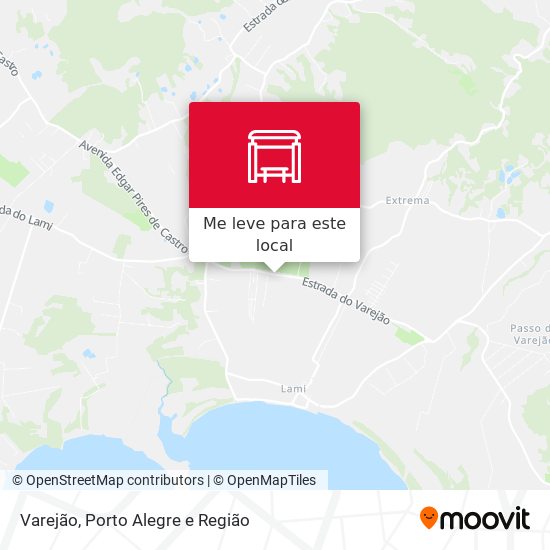Varejão mapa
