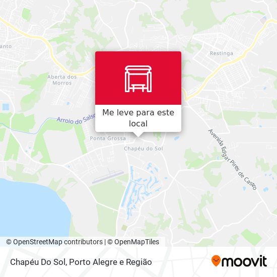Chapéu Do Sol mapa