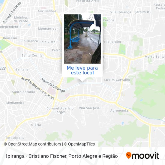 Ipiranga - Cristiano Fischer mapa