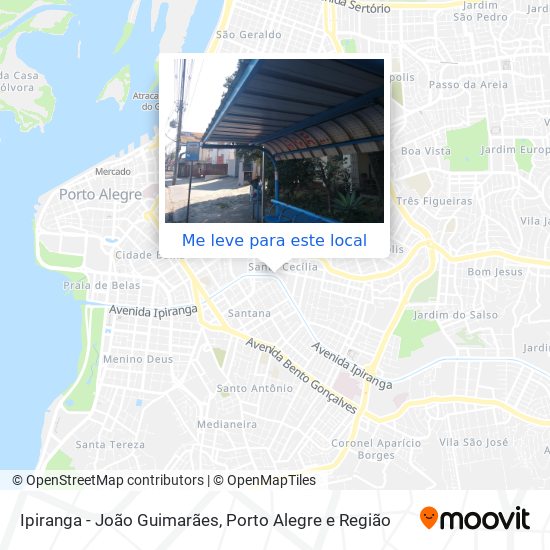 Como chegar até Sogipa em Porto Alegre de Ônibus ou Metrô?