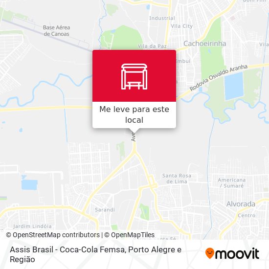 Assis Brasil - Coca-Cola Femsa mapa