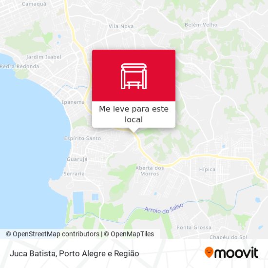 Juca Batista mapa