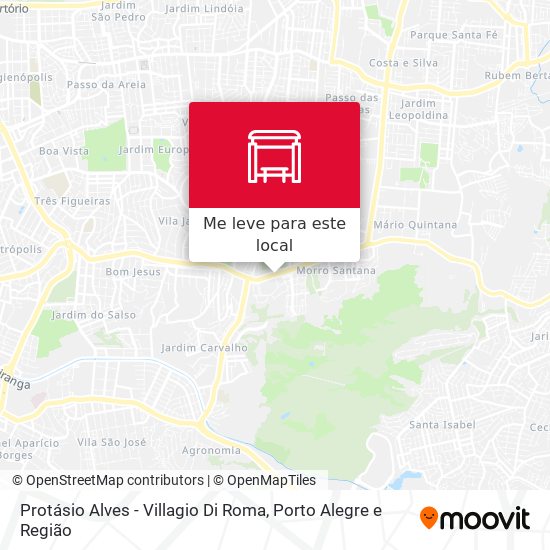 Protásio Alves - Villagio Di Roma mapa