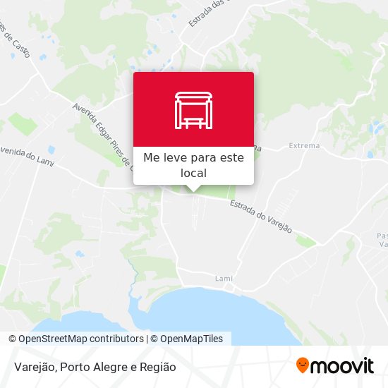 Varejão mapa