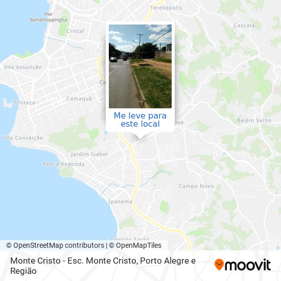 Monte Cristo - Esc. Monte Cristo mapa