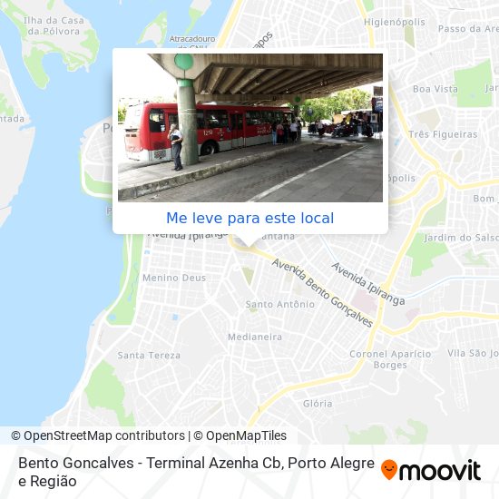 Como chegar até Azenha - Shopping João Pessoa Cb em Porto Alegre de Ônibus  ou Metrô?