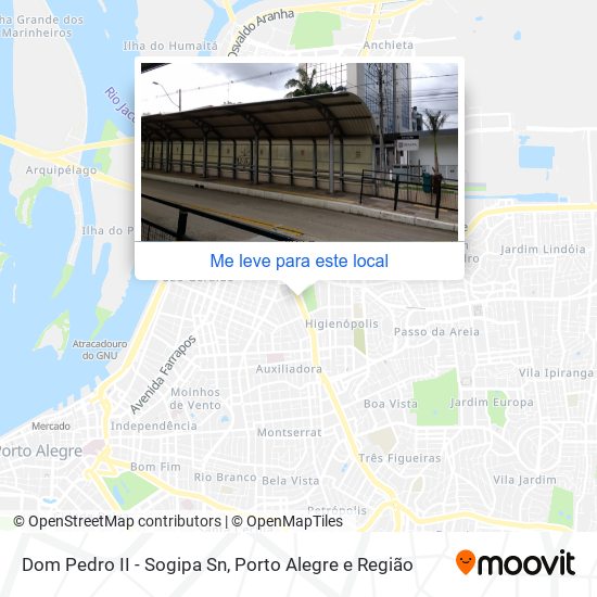 Como chegar até Sogipa em Porto Alegre de Ônibus ou Metrô?