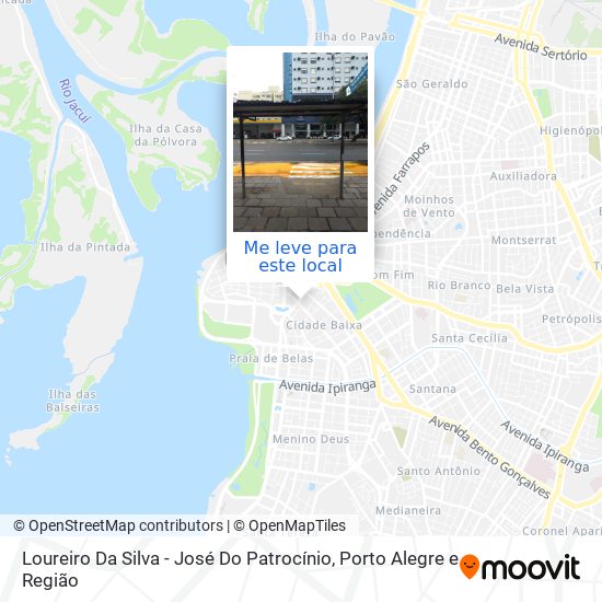 Loureiro Da Silva - José Do Patrocínio mapa