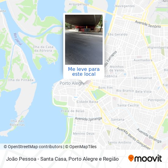 Como chegar até Azenha - Shopping João Pessoa em Porto Alegre de Ônibus ou  Metrô?