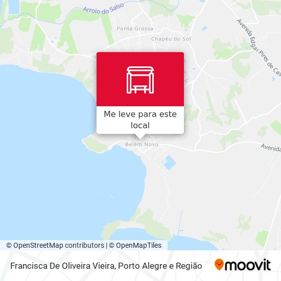 Francisca De Oliveira Vieira mapa