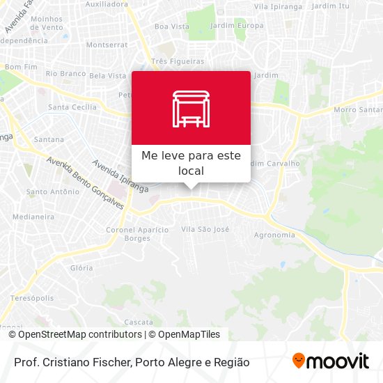 Prof. Cristiano Fischer mapa