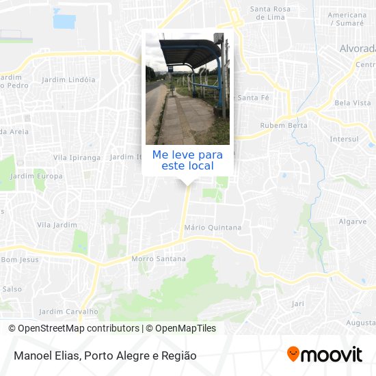 Manoel Elias mapa