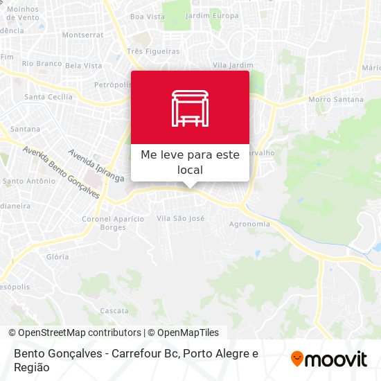 Bento Gonçalves - Carrefour Bc mapa