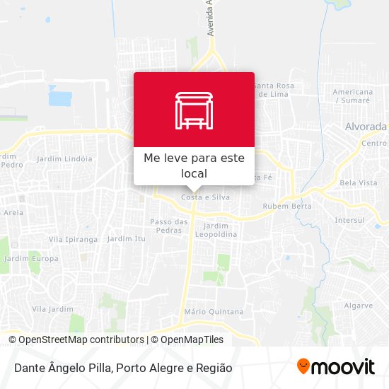 Dante Ângelo Pilla mapa