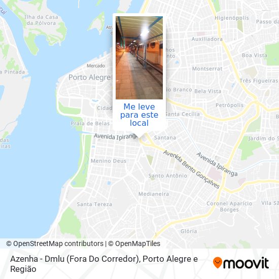 Como chegar até Azenha - Shopping João Pessoa em Porto Alegre de Ônibus ou  Metrô?