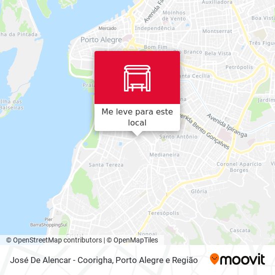José De Alencar - Coorigha mapa