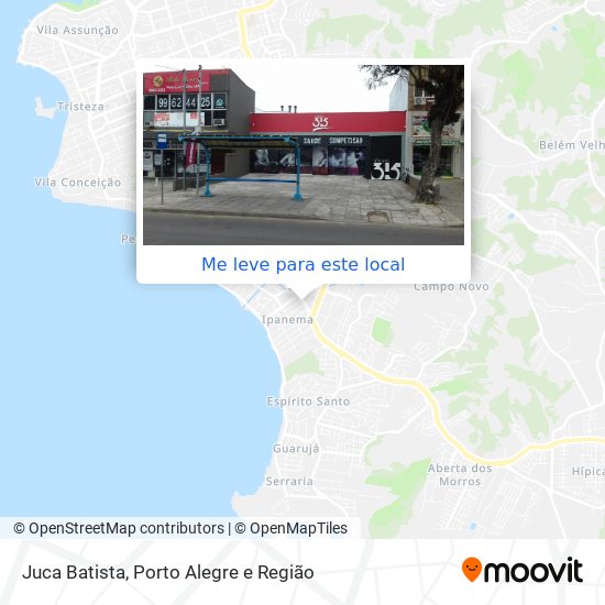 Juca Batista mapa