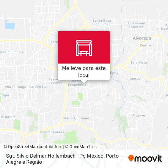 Sgt. Silvio Delmar Hollembach - Pç México mapa