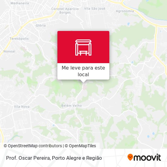 Prof. Oscar Pereira mapa