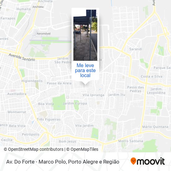 Av. Do Forte - Marco Polo mapa