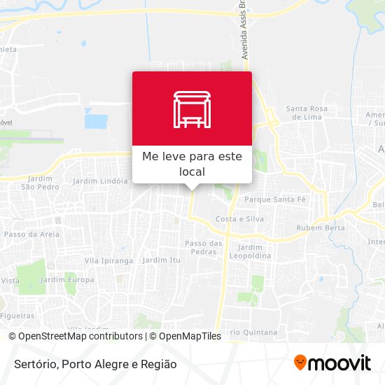 Sertório mapa