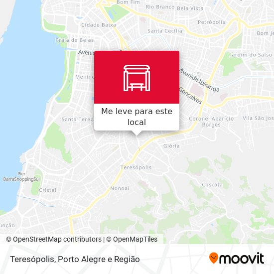 Teresópolis mapa