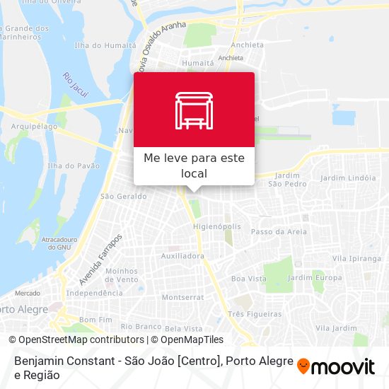 Benjamin Constant - São João [Centro] mapa