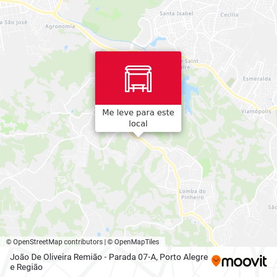 João De Oliveira Remião - Parada 07-A mapa