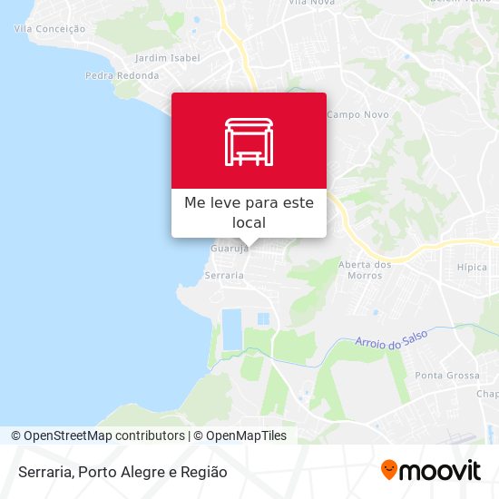 Serraria mapa