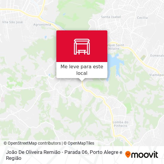 João De Oliveira Remião - Parada 06 mapa