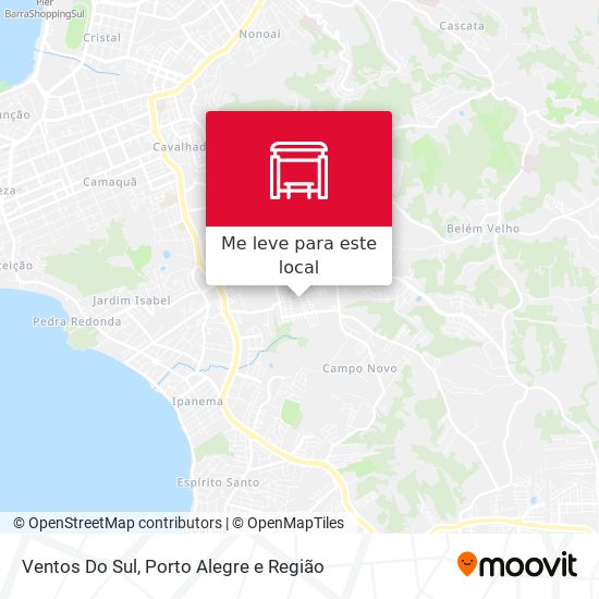 Ventos Do Sul mapa