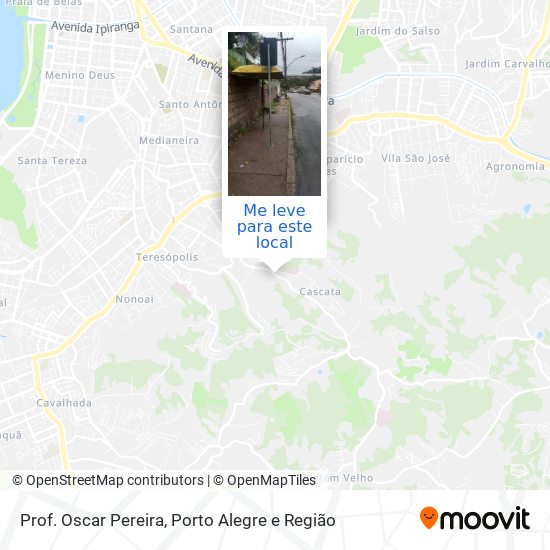 Prof. Oscar Pereira mapa