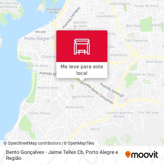 Bento Gonçalves - Jaime Telles Cb mapa