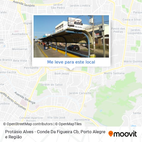 Protásio Alves - Conde Da Figueira Cb mapa