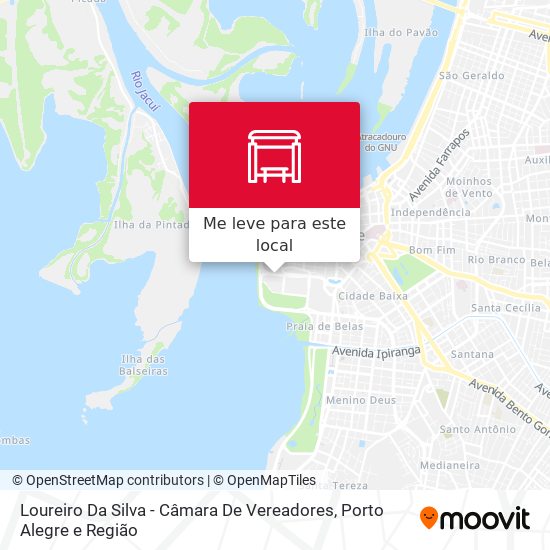 Loureiro Da Silva - Câmara De Vereadores mapa