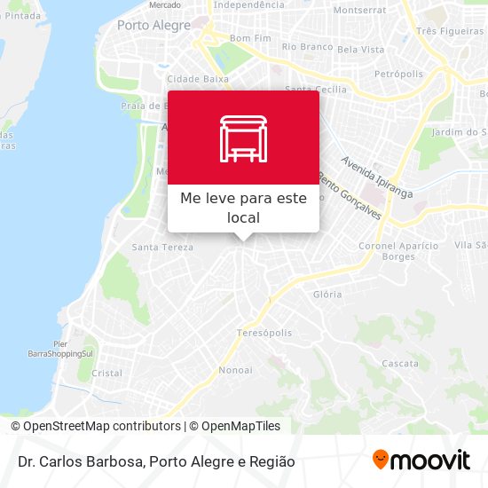 Dr. Carlos Barbosa mapa