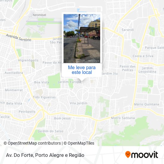 Av. Do Forte mapa
