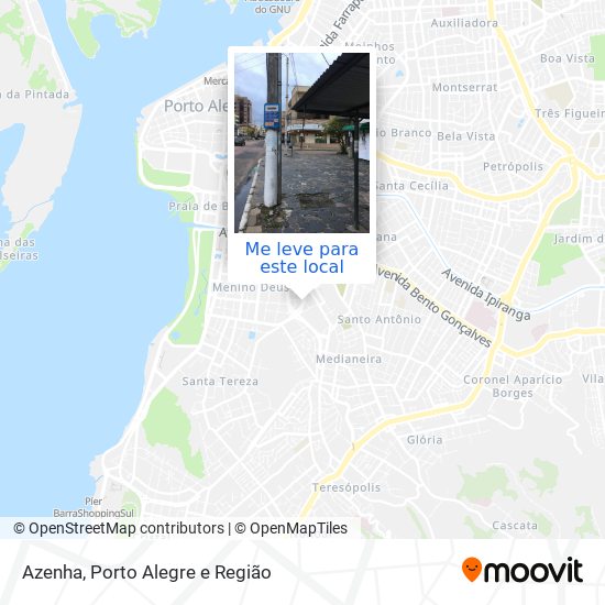 Como chegar até Azenha - Shopping João Pessoa Cb em Porto Alegre de Ônibus  ou Metrô?